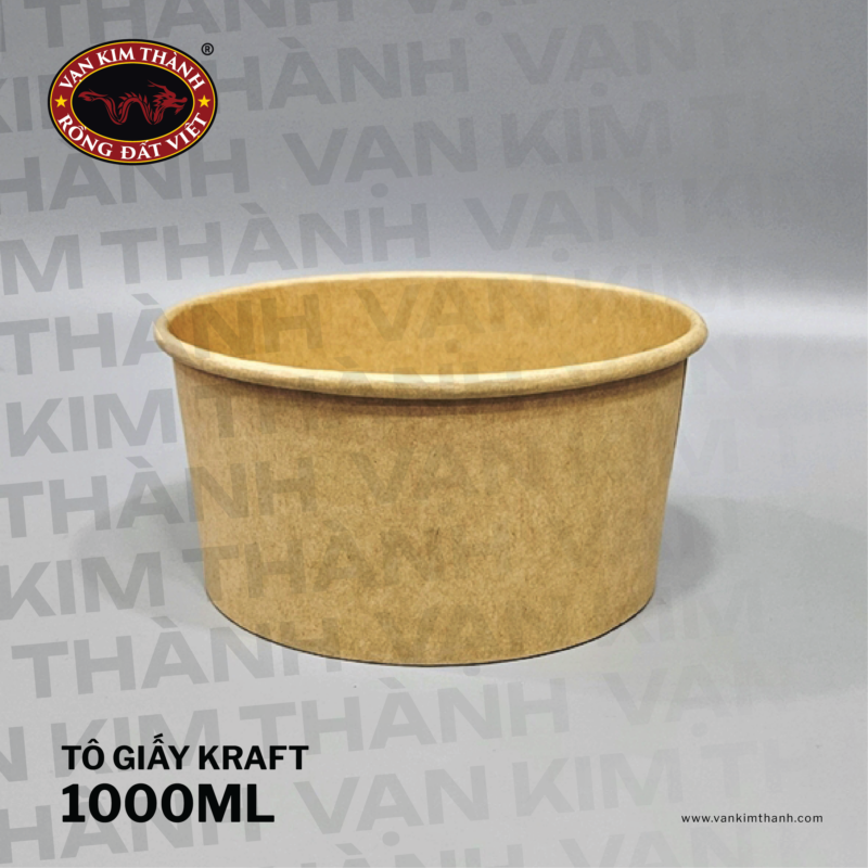 Tô giấy kraft 1000ml