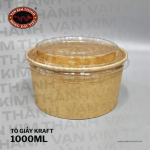 Tô giấy kraft 1000ml