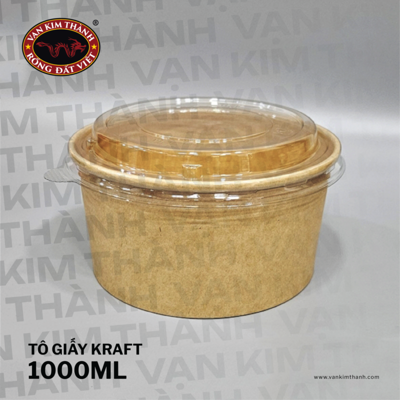 Tô giấy kraft 1000ml