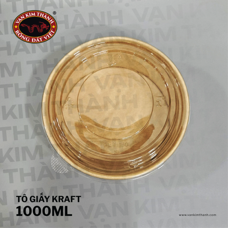 Tô giấy kraft 1000ml