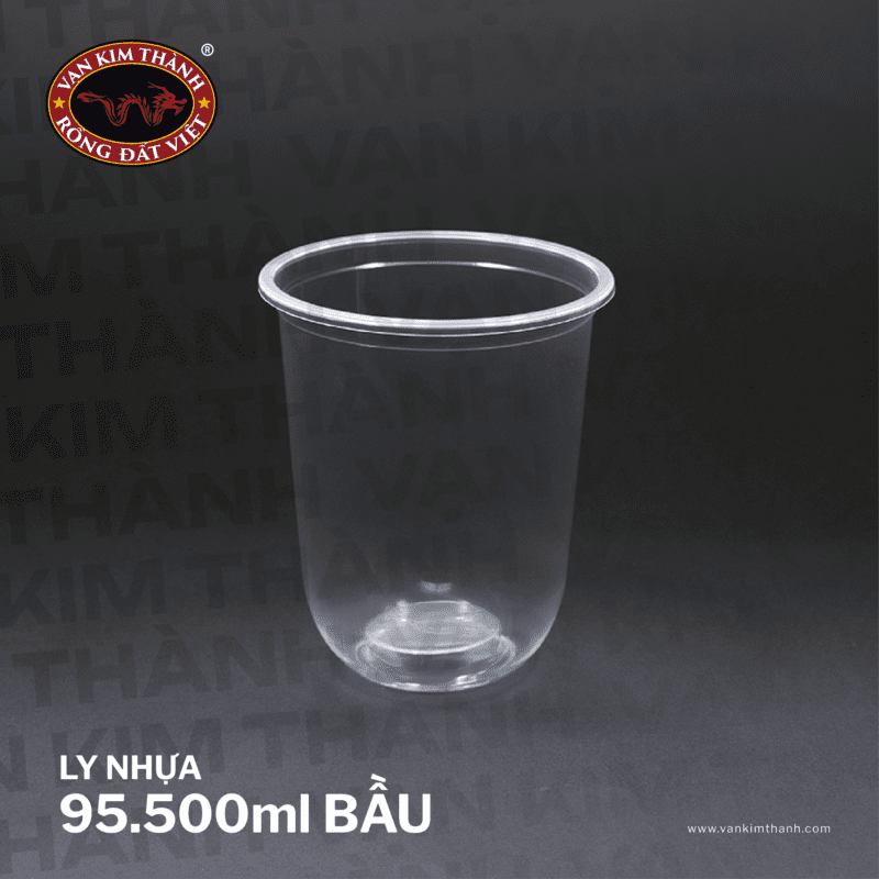 Ly nhựa 95.500ml Đáy Bầu