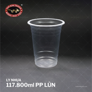 Ly 117.800ml PP Lùn