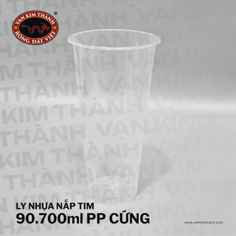 Ly nhựa 700ml Tim Cứng