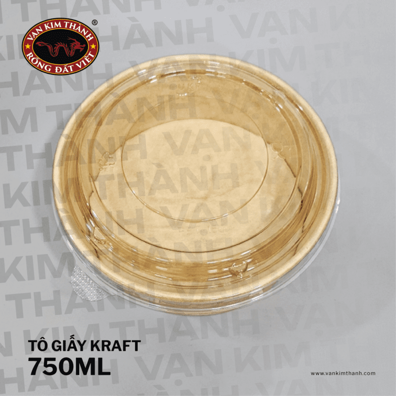 Tô giấy kraft 750ml