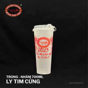 Ly 700ml TIM Cứng - Trong Nhám