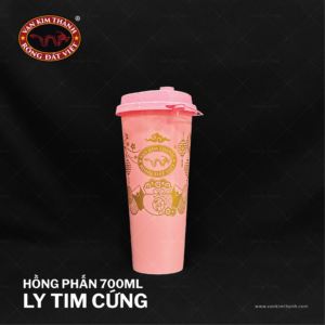 Ly 700ml TIM Cứng – Hồng