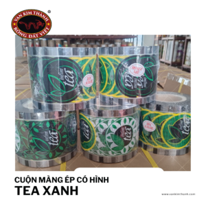 Màng Ép Ly Nhựa Tea Xanh