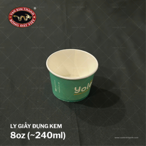 Ly Kem Giấy 8oz (~240ml)