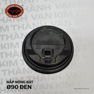 Nắp Nóng Bật Ø90 - Đen