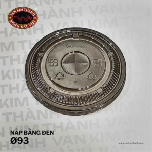 Nắp Bằng Đen Ø93