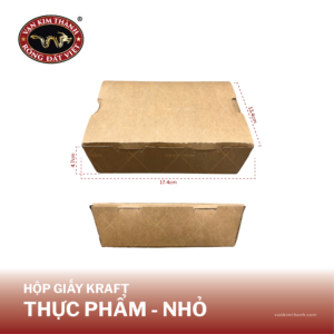 Hộp Giấy Kraft Thực Phẩm