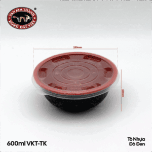 Tô Đỏ Đen 600ml VKT-TK
