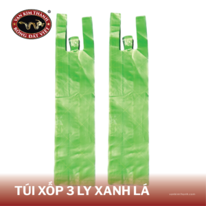 Túi Xốp 3 Ly - Xanh Lá