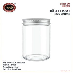 HŨ PET T.1688-1 (Φ75-370ml)