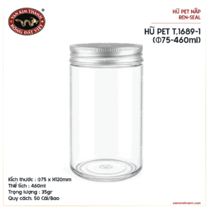 HŨ PET T.1689-1 (Φ75-460ml)