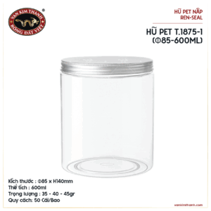 HŨ PET T.1875-1 (Φ85-600ML)