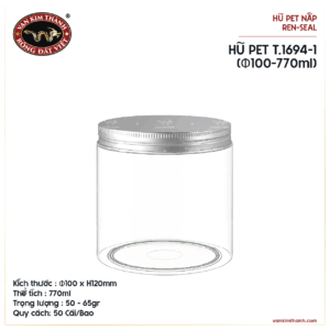 HŨ PET T.1694-1 (Φ100-770ML)