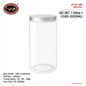 HŨ PET T.1906-1 (Φ85-1000ML)